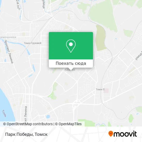 Карта Парк Победы