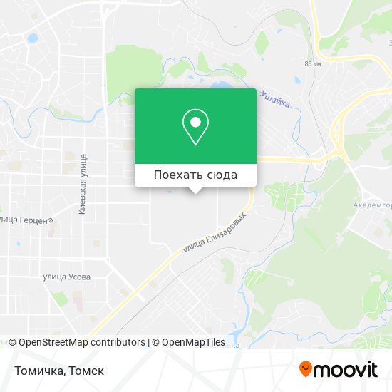 Карта Томичка