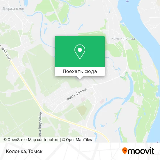Карта Колонка