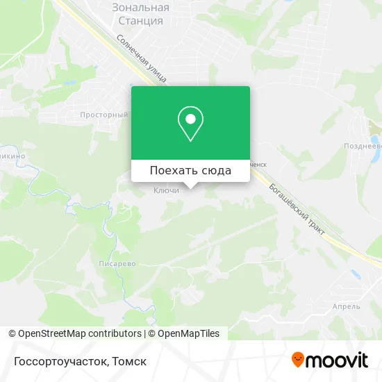 Карта Госсортоучасток