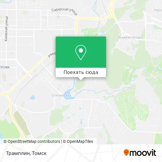 Карта Трамплин