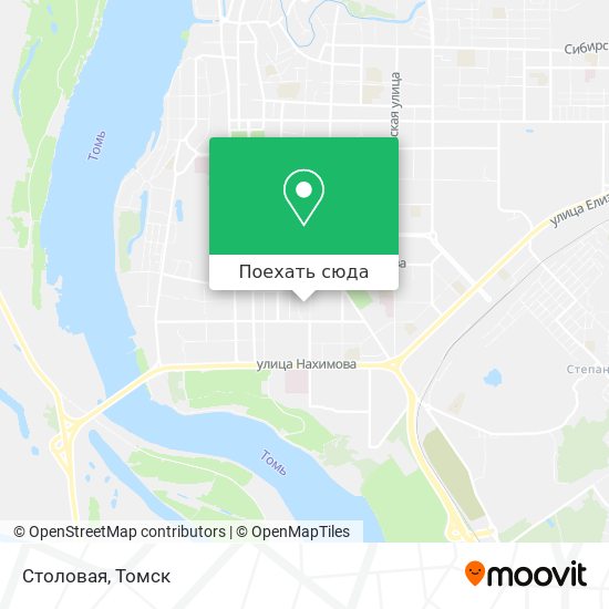 Карта Столовая