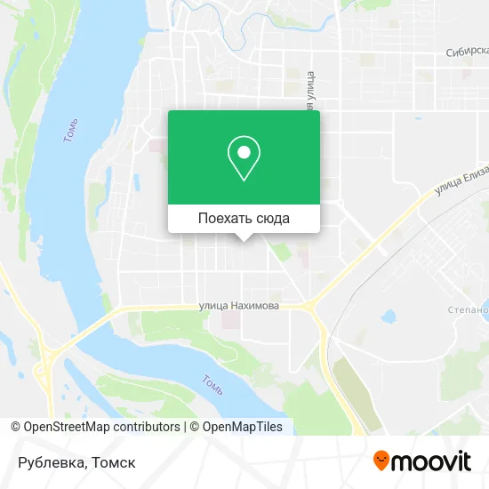 Карта Рублевка