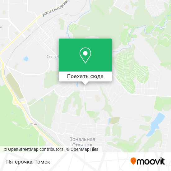Карта Пятёрочка