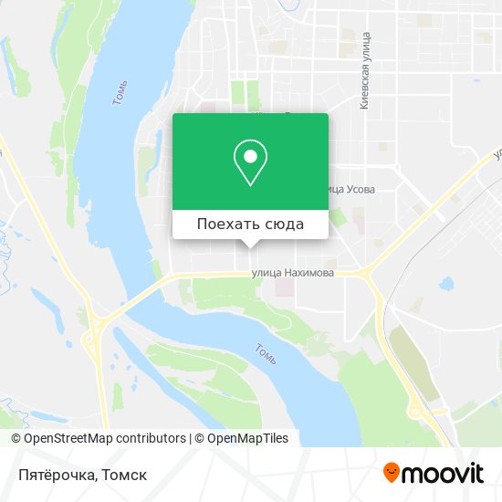 Карта Пятёрочка