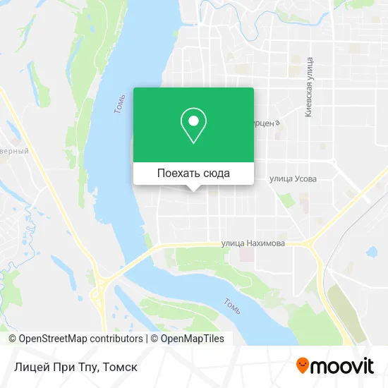 Карта Лицей При Тпу