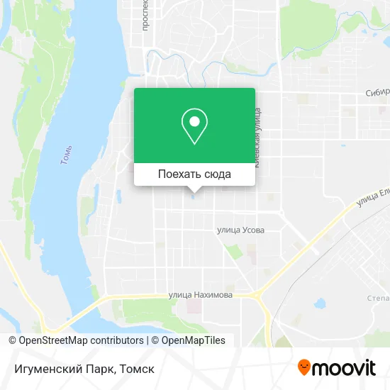 Карта Игуменский Парк