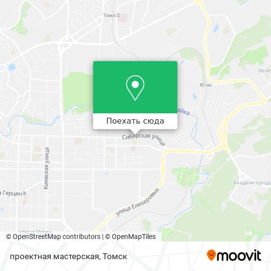 Карта проектная мастерская