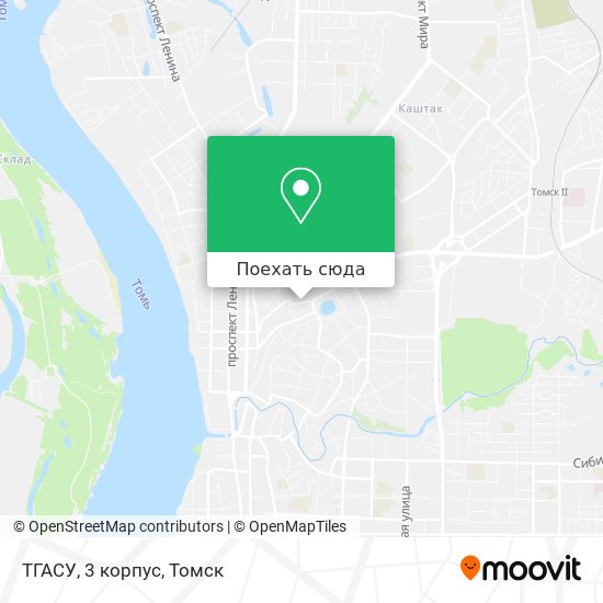 Карта ТГАСУ, 3 корпус