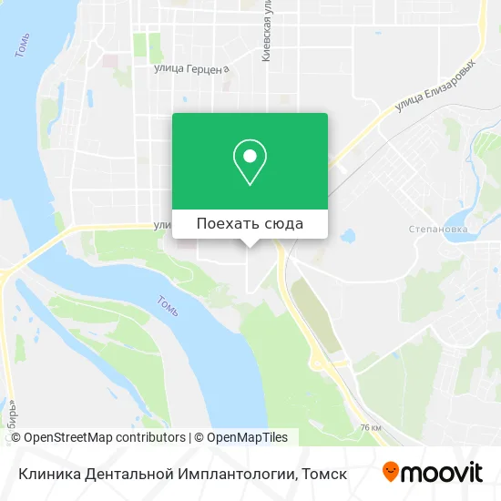 Карта Клиника Дентальной Имплантологии