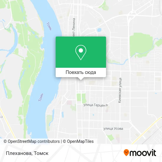 Карта Плеханова
