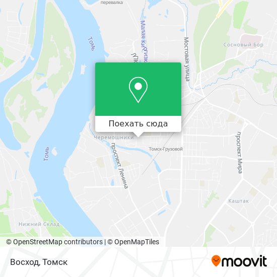 Карта Восход