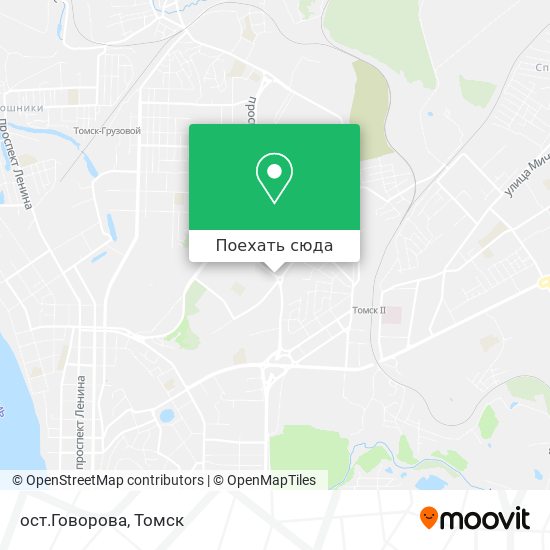 Карта ост.Говорова