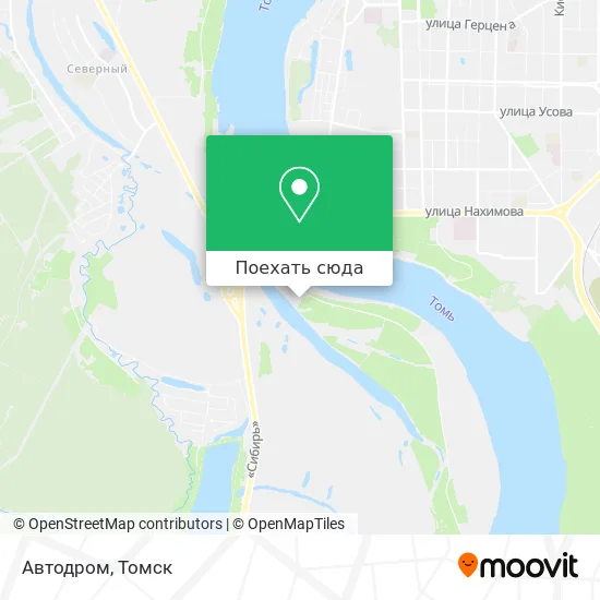 Карта Автодром