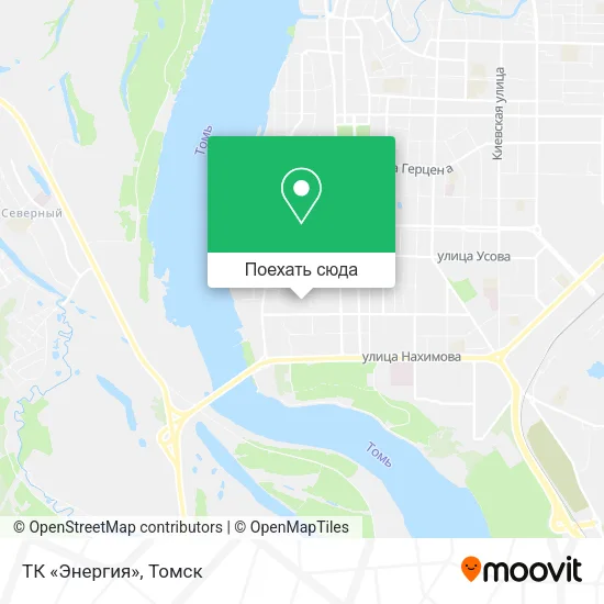 Карта ТК «Энергия»