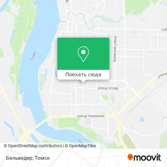 Карта Бельведер