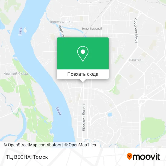 Карта ТЦ ВЕСНА