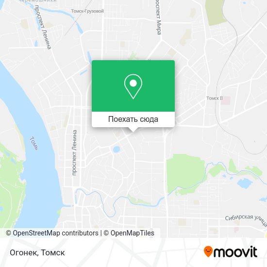 Карта Огонек