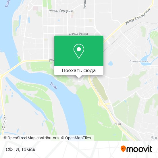 Карта СФТИ