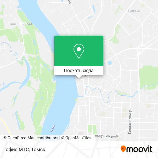 Карта офис МТС