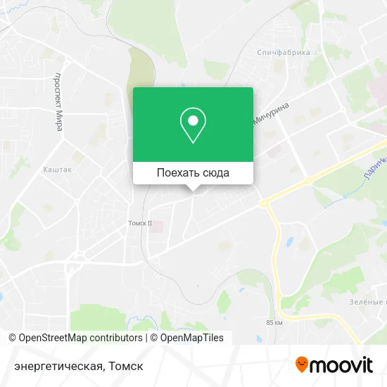 Карта энергетическая