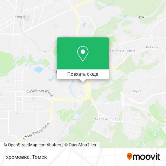 Карта хромовка