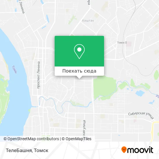 Карта ТелеБашня