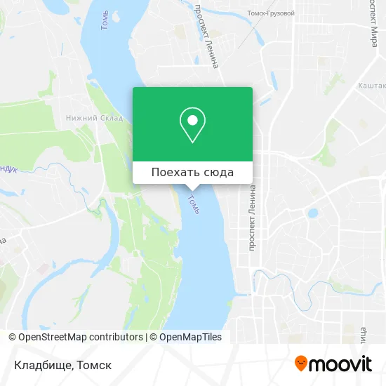 Карта Кладбище
