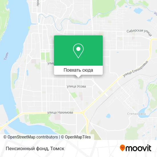 Карта Пенсионный фонд