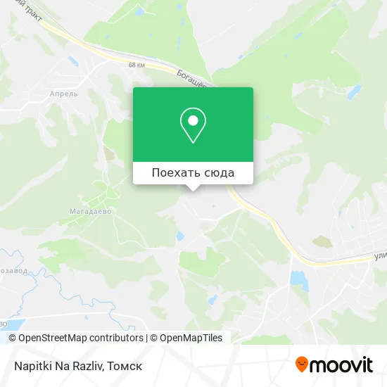 Карта Napitki Na Razliv