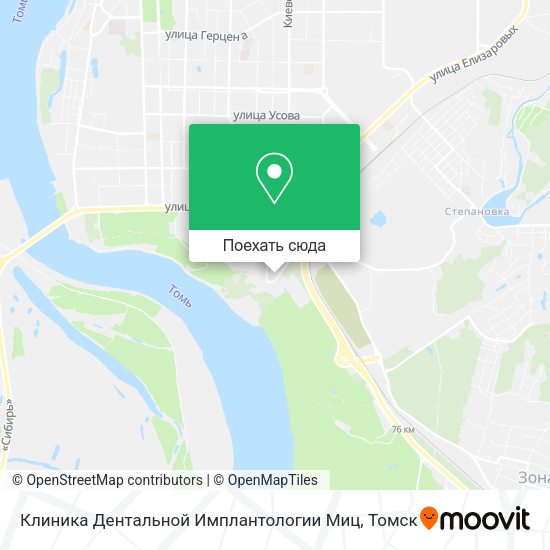 Карта Клиника Дентальной Имплантологии Миц