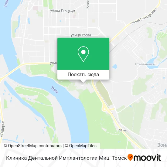 Карта Клиника Дентальной Имплантологии Миц