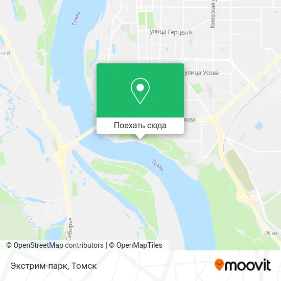 Карта Экстрим-парк