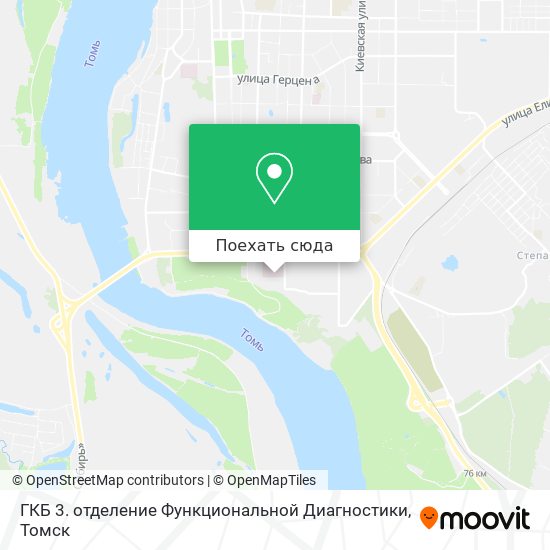 Карта ГКБ 3. отделение Функциональной Диагностики