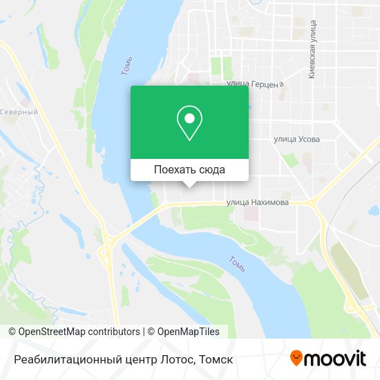 Карта Реабилитационный центр Лотос