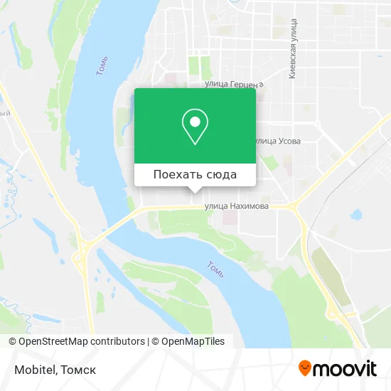 Карта Mobitel