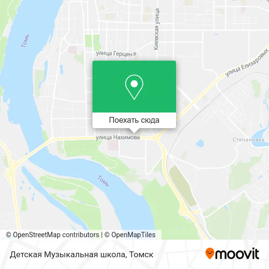 Карта Детская Музыкальная школа