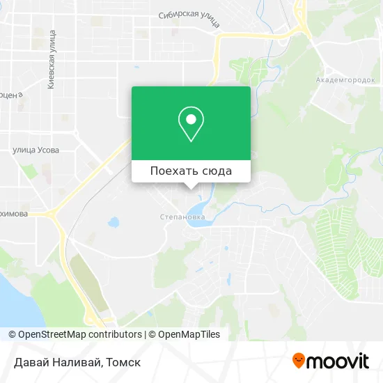 Карта Давай Наливай