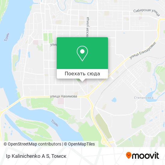 Карта Ip Kalinichenko A S