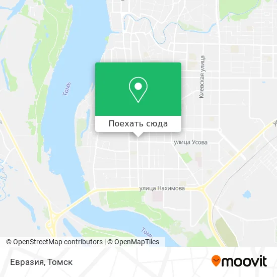 Карта Евразия