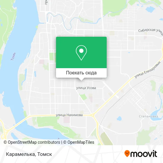 Карта Карамелька