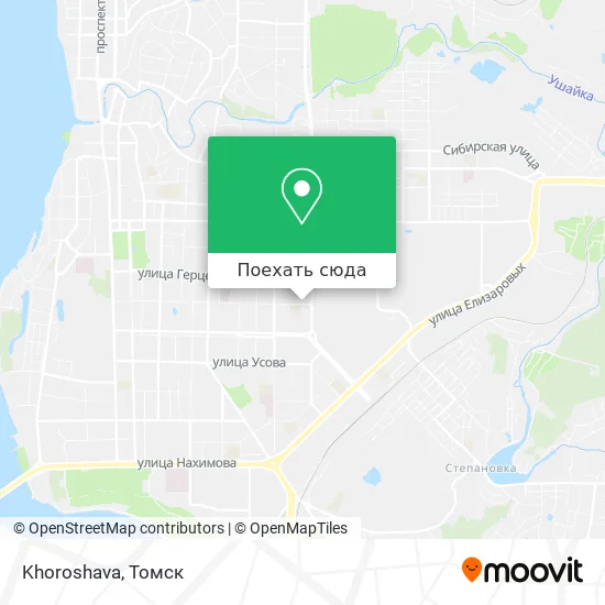 Карта Khoroshava