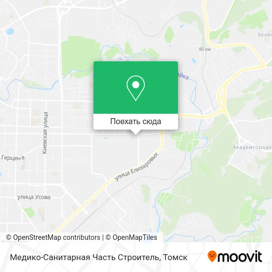 Карта Медико-Санитарная Часть Строитель