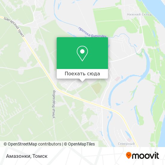 Карта Амазонки