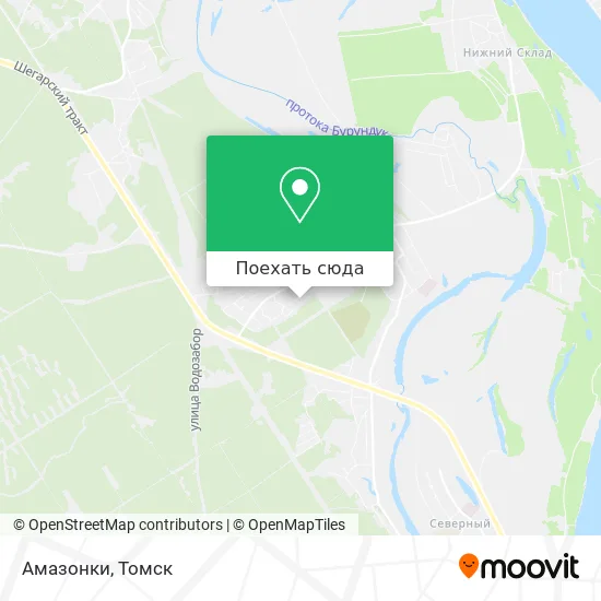 Карта Амазонки