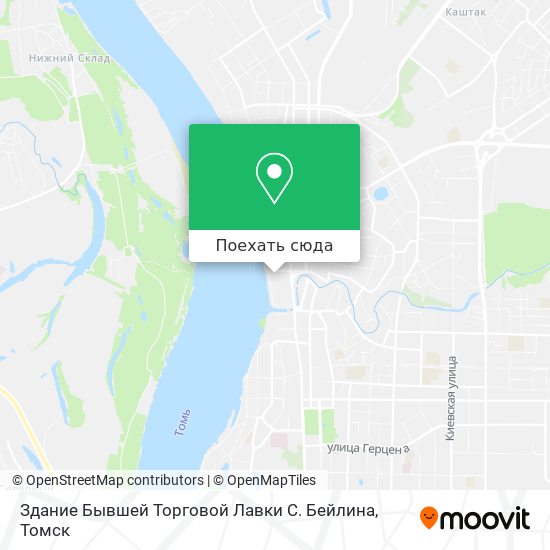 Карта Здание Бывшей Торговой Лавки С. Бейлина