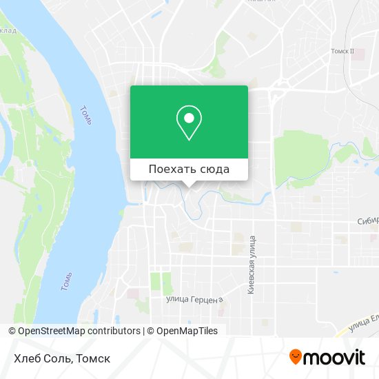 Карта Хлеб Соль