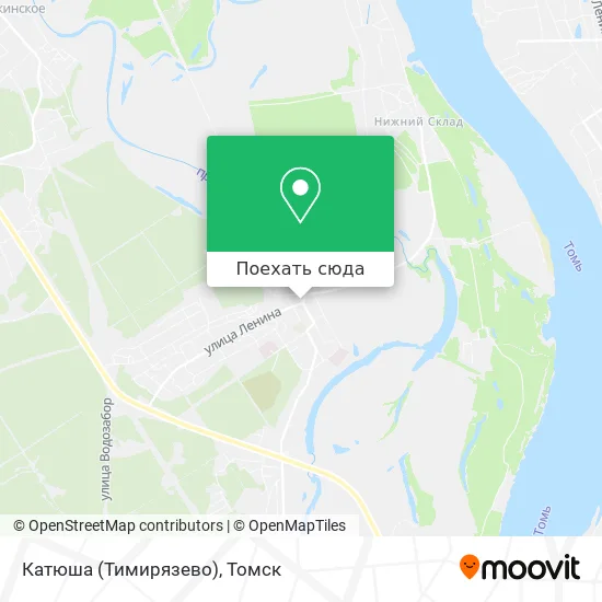 Карта Катюша (Тимирязево)