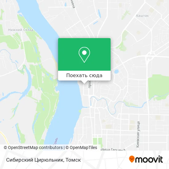 Карта Сибирский Цирюльник