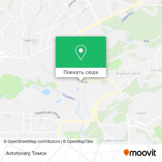 Карта Avtotovary